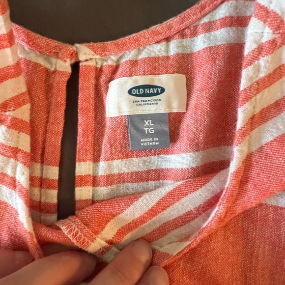 Cotton/linen blend. Very cute and comfortable. Size XL - Picture 4 of 4